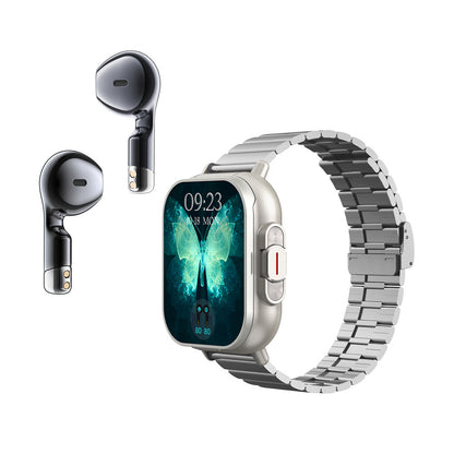 A New D8 Bluetooth Call 2-in-1 Bluetooth Headset Smart Watch Sports Fashion Couple Ladies Phone Watch