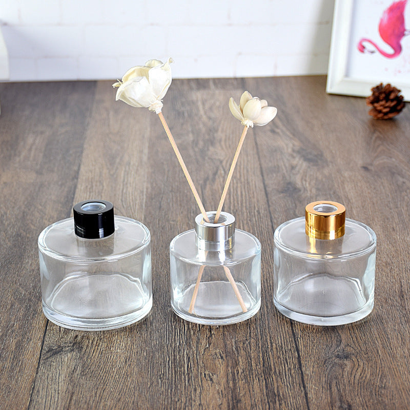 A Aromatherapy bottle square round 100ml rattan fireless aromatherapy volatile bottle perfume glass bottle