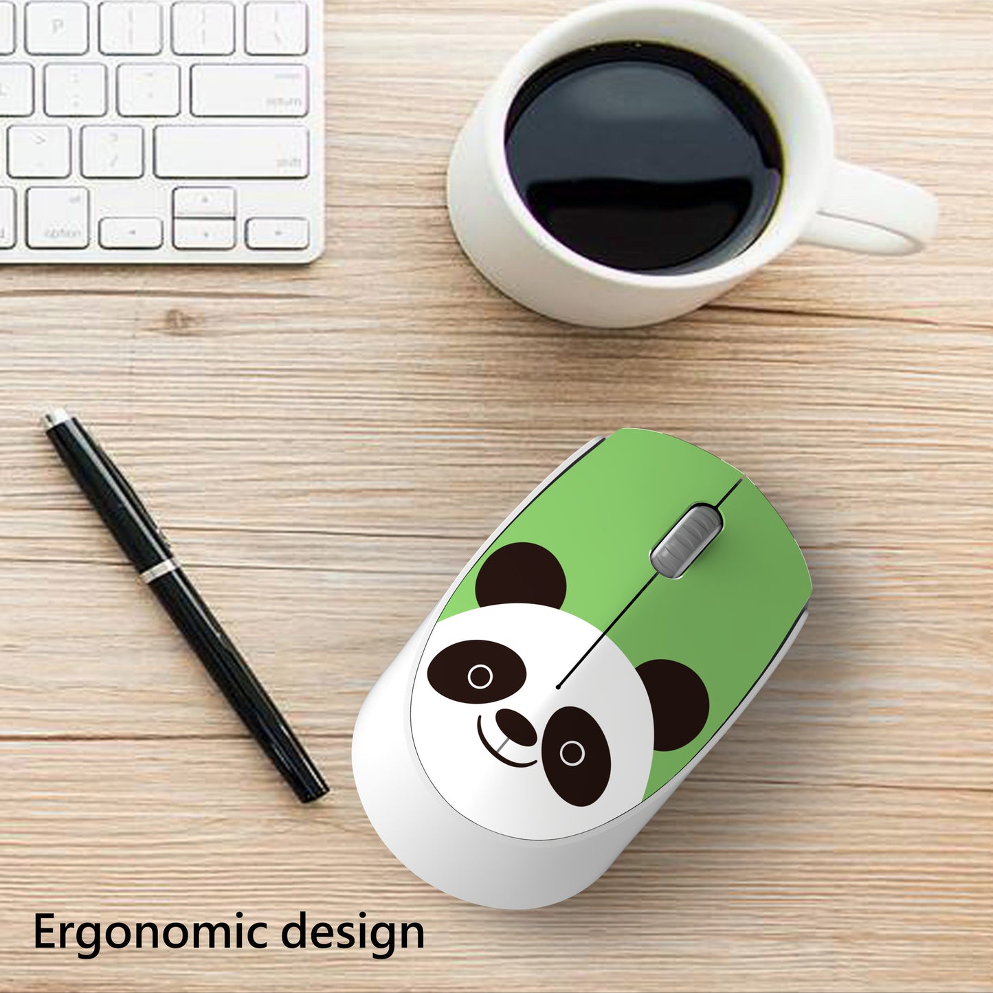 A wireless mouse