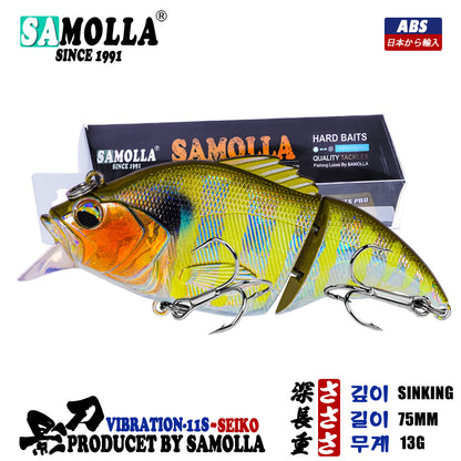 A Realistic Multi-section Swimbait  Slow Sinking