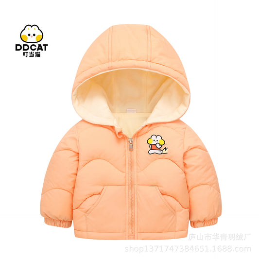 A Children's warm jacket