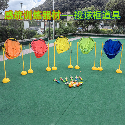 A pitching/throwing training equipment for students