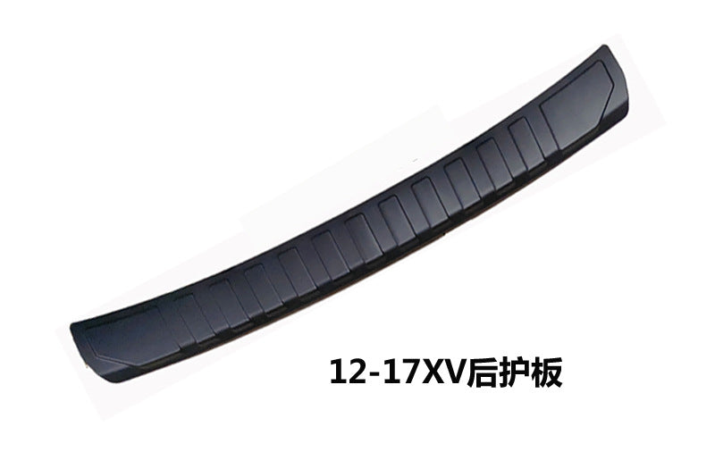 ينطبق على سيارة سوبارو XV، قضيب حماية خلفي أصلي من الراتنج، قضيب حماية خارجي للسيارة، صندوق خلفي 