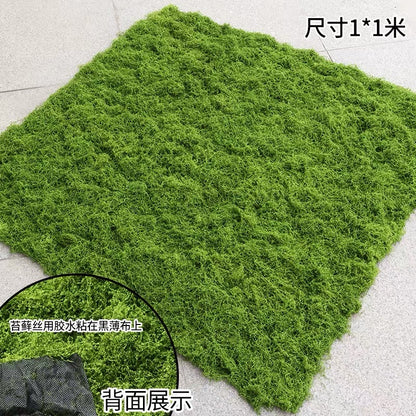 A simulated moss moss gardening plant wall DIY