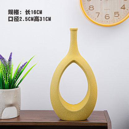 A ceramic vase