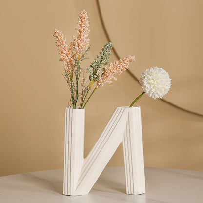 A ceramic vase ornament
