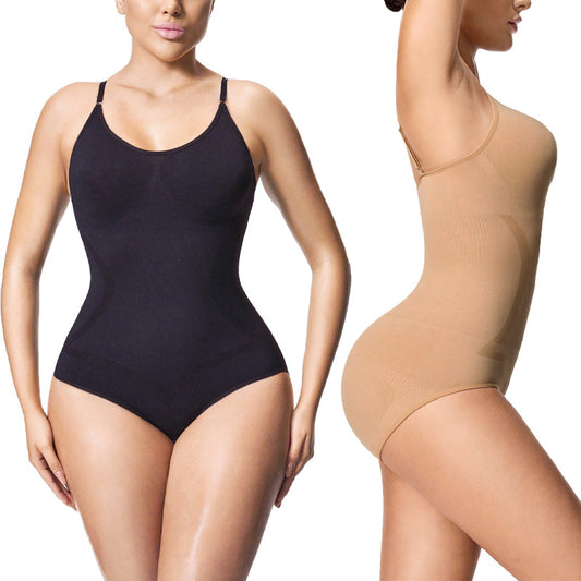 A One-piece Strappy Shaping Bodysuit