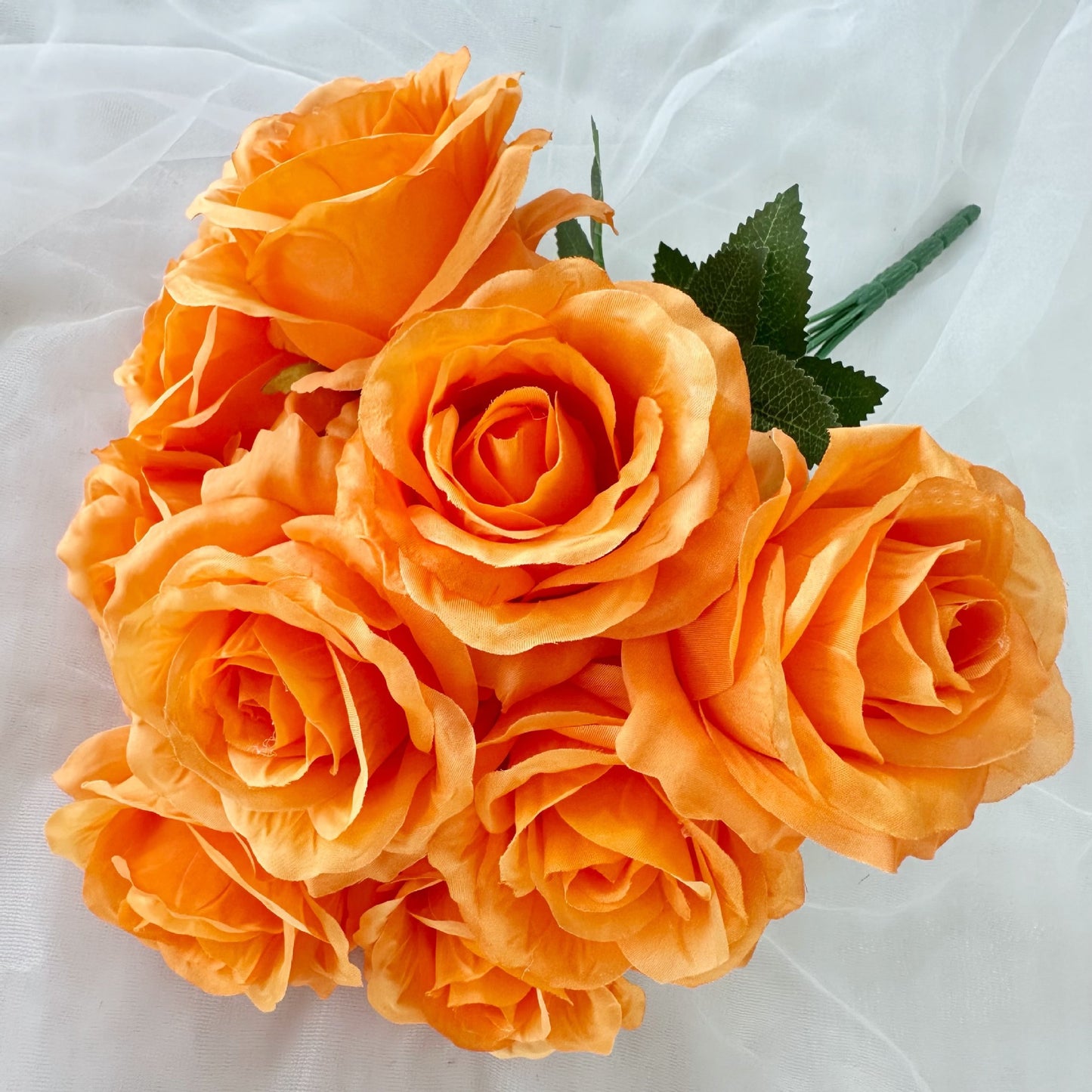 A 9 head Anna rose wedding home decoration rose auditorium hotel scene set DIY design fake flower