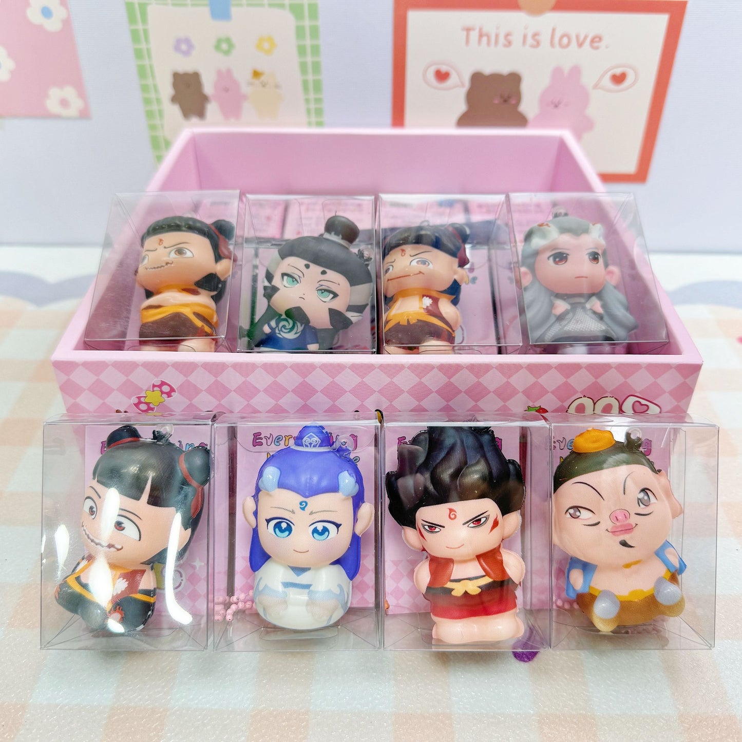 24 Nezha slow rebound pinch music pendant Taiyi Aobing decompression artifact decompression gift children's toy stall