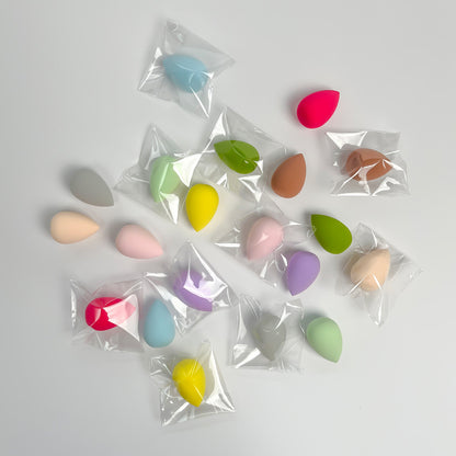 A mini beauty blender 2030 small wet and dry water drop gourd concealer puff makeup egg makeup tools wholesale - Mixbatch