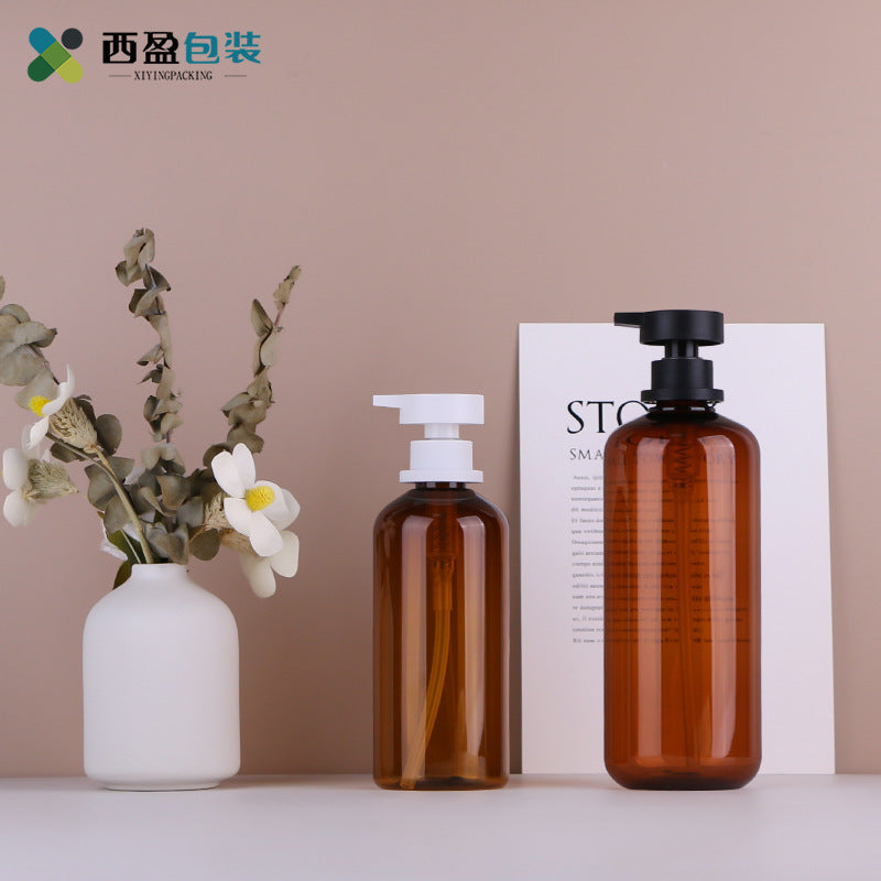 A Plastic Press Dispenser Bottle