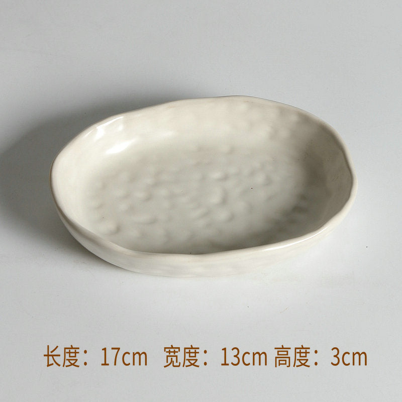 A ceramic handmade tableware