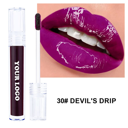A mirror water gloss lip gloss lip glaze —— Customizable logo MOQ 100 pieces