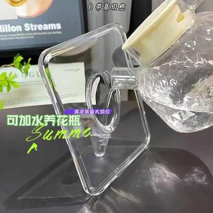 Photo frame vase transparent acrylic vase desktop creativity