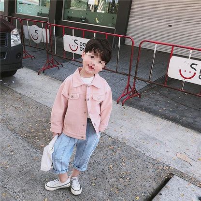 A children's denim jacket