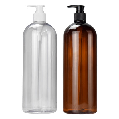 A Plastic Empty Bottle for Shower Gel