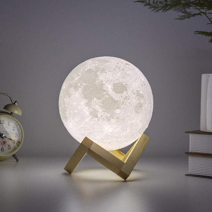 A moon lamp