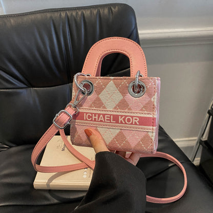 A new children's bag fashionable versatile diamond small bag - Mixbatch