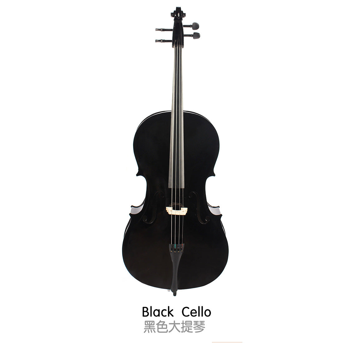 A Solid wood universal cello, adult children's beginner practice grade test playing cello cello