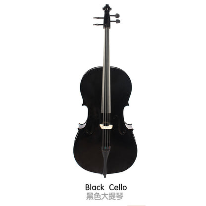 A Solid wood universal cello, adult children's beginner practice grade test playing cello cello