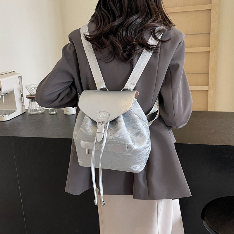 A summer new simple fashion casual travel bag large capacity women's backpack personalized foreign style backpack - Mixbatch