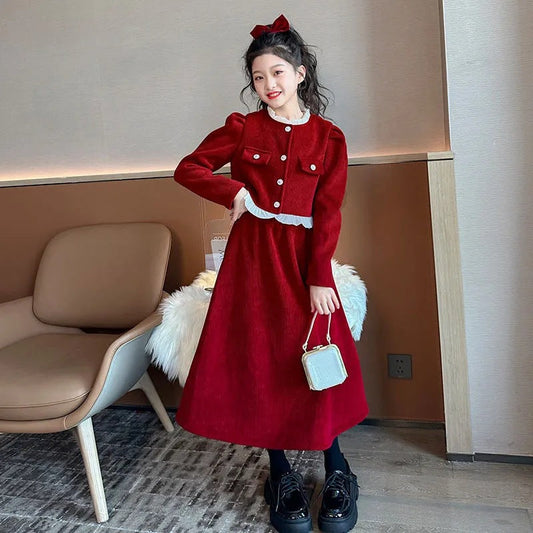 A two-piece set for children and adolescents