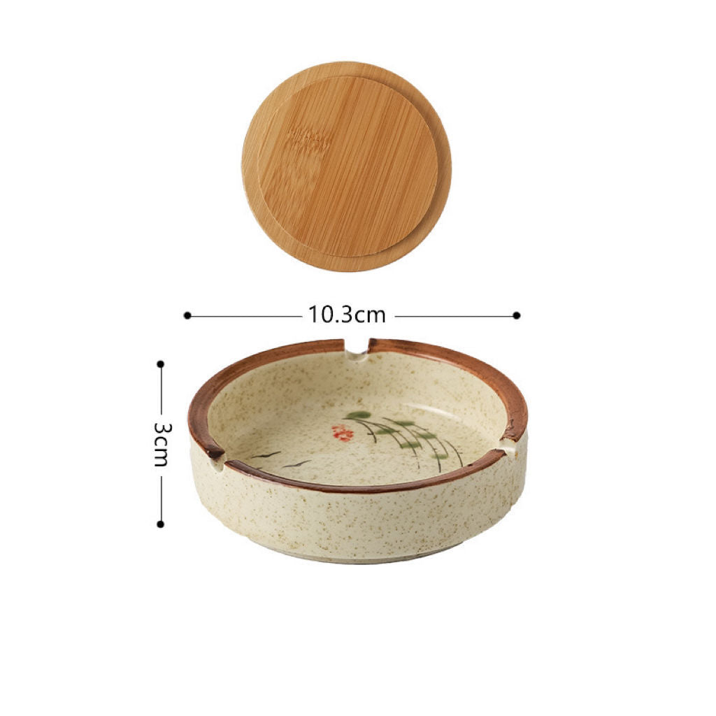 New Chinese ceramic ashtray