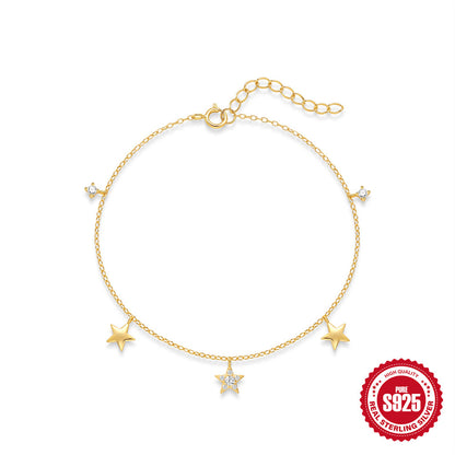 A S925 Silver Star Bracelet