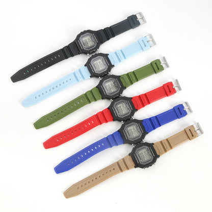 A student electronic watch adult youth waterproof electronic watch student multi-function watch
