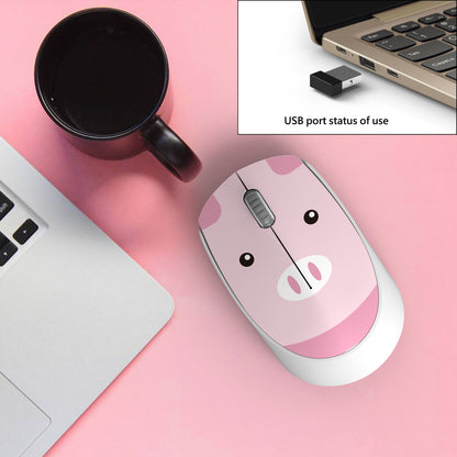 A wireless mouse