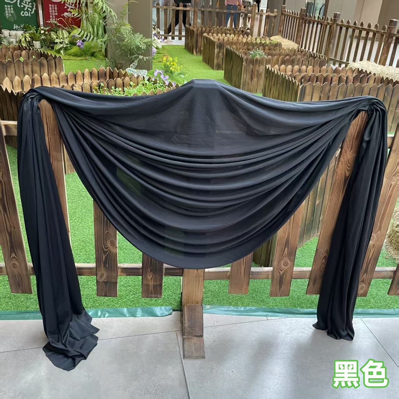 A background cloth