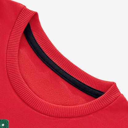 A children's long-sleeved sweater