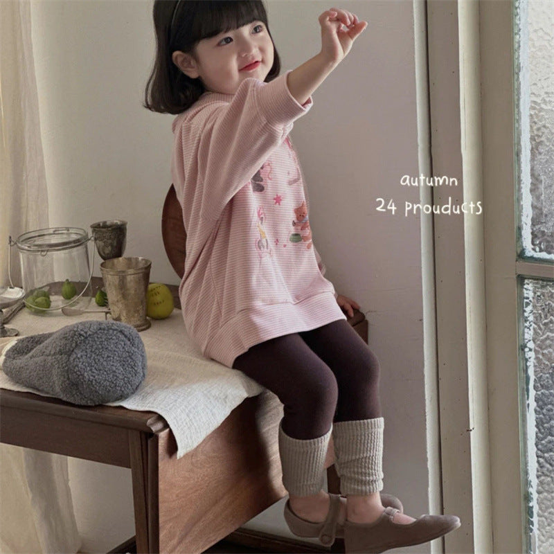 A Children's warm leggings