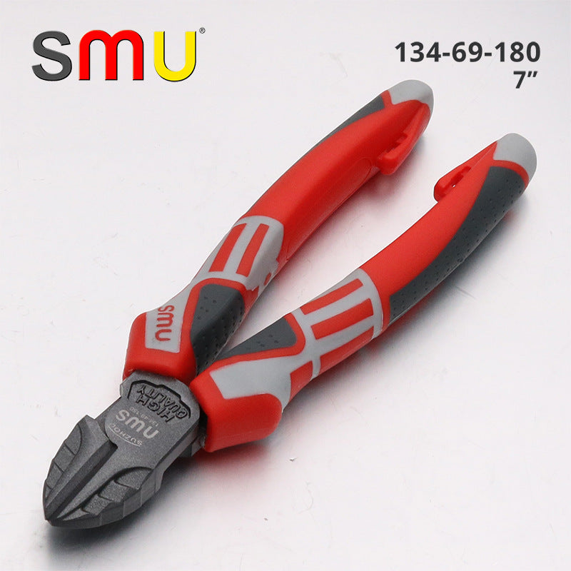 A SMU original diagonal mouth pliers 6 inch 7 inch 8 inch Seiko quality industrial grade diagonal mouth pliers cutting steel wire electrician
