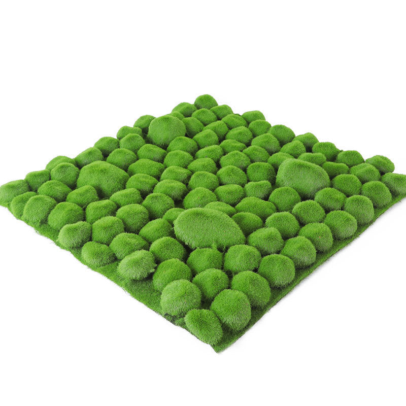 A simulated moss green false moss plant wall moss micro landscape bonsai landscaping decorative lawn turf SIZE: 1M * 1M