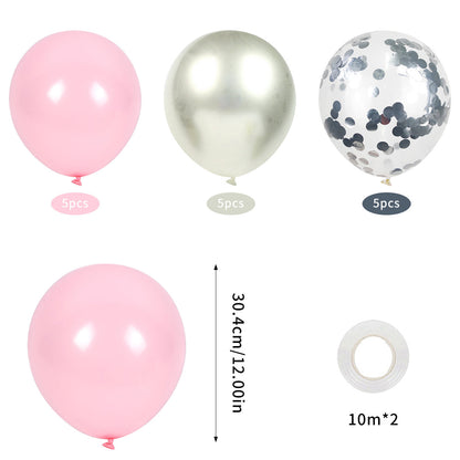 A party balloon set