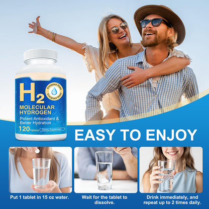A H2 hydrogen water tablets