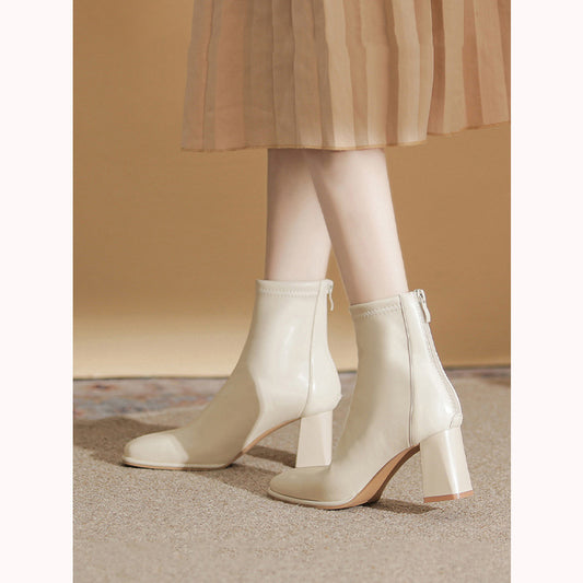 A Ladies' High Heel Boots