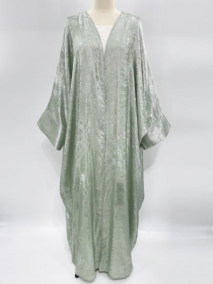 Women's clothing with Middle Eastern abaya Muslim bronzing robe - Mixbatch