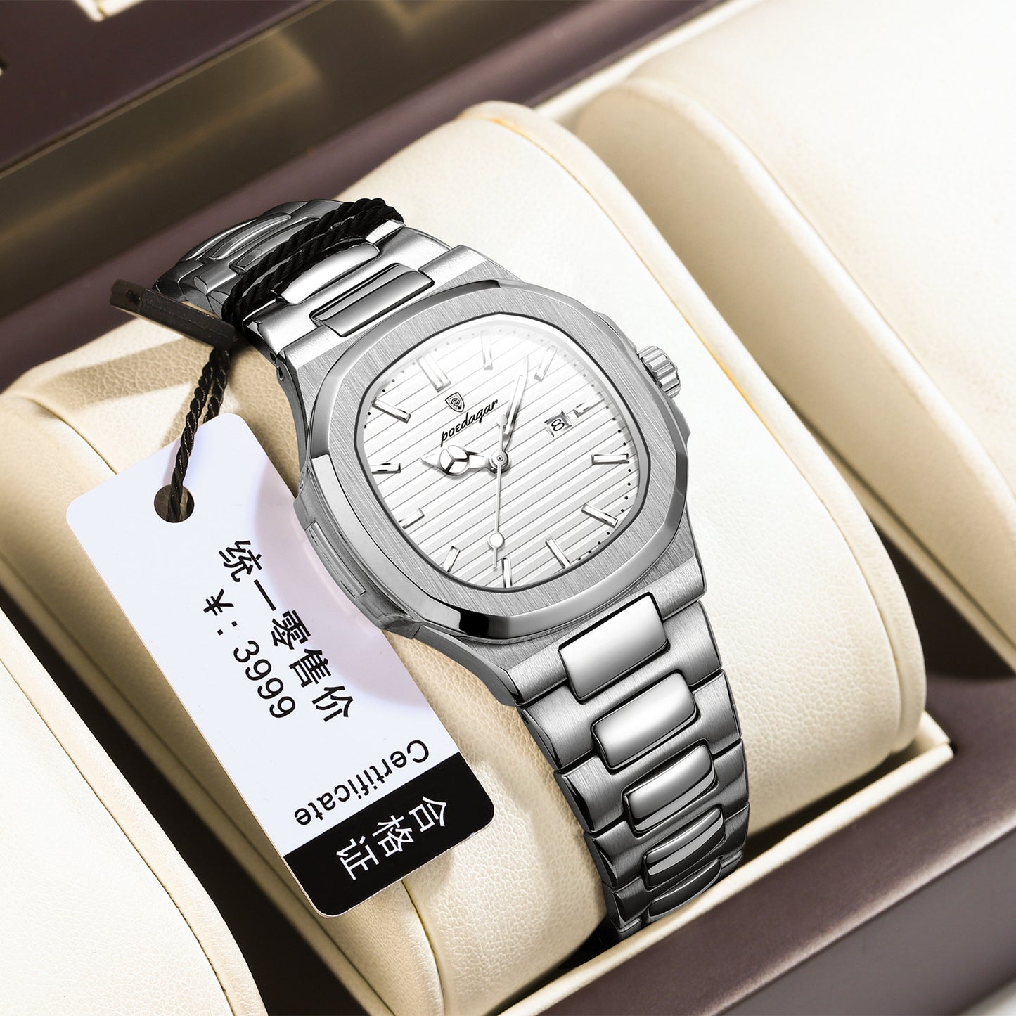 A luxury new ladies watch ultra-thin luminous quartz watch