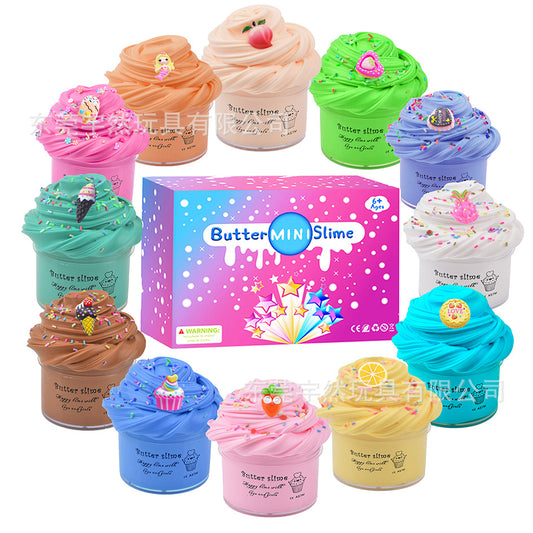 A 12pcs cotton mud set