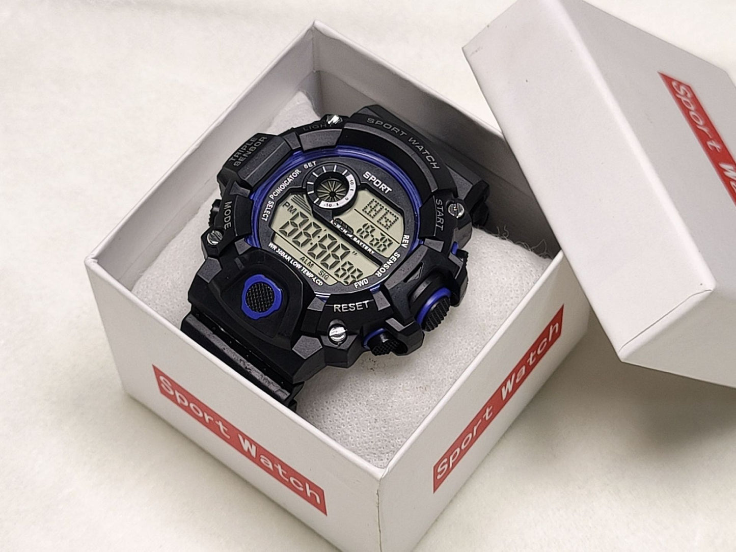 A Student Multifunctional Alarm Sports Electronic Watch Adult Outdoor Special Forces Anti-drop Waterproof Luminous Mechanical Watch