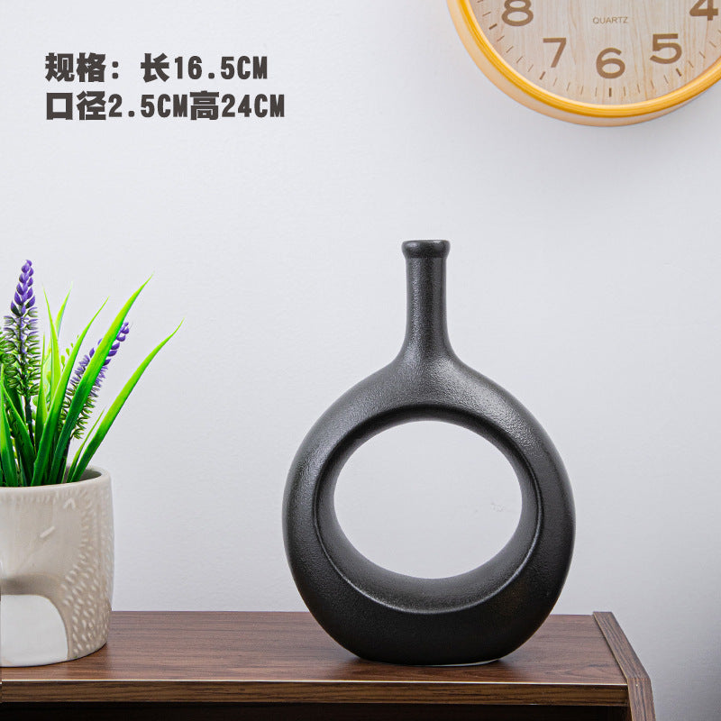A ceramic vase
