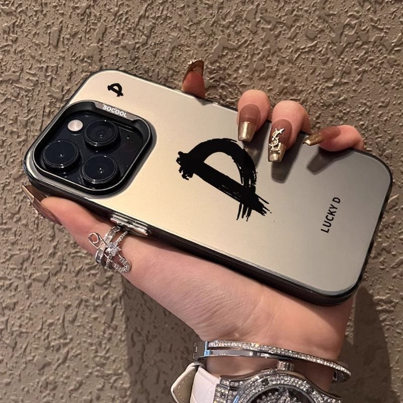 A letter printed mobile phone protective case