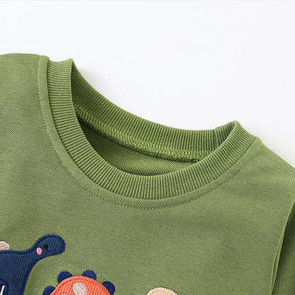 A children's and teenagers' sweater suit