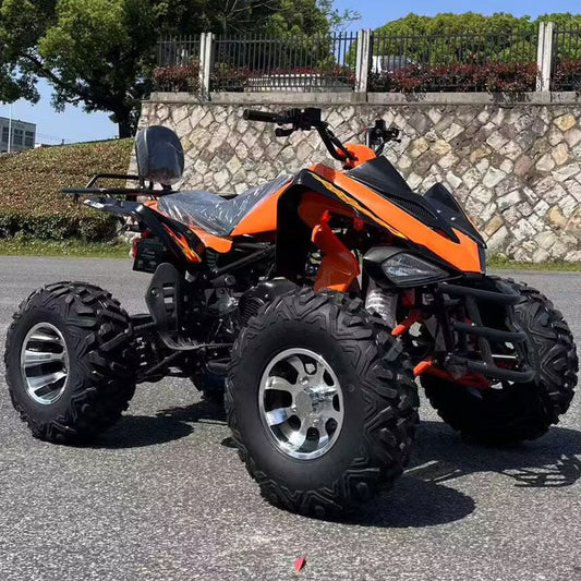 A ATV Shockproof Big Bull 150cc Automatic Transmission Large Gasoline 150CC -10-inch aluminum tires (1.4CBM)