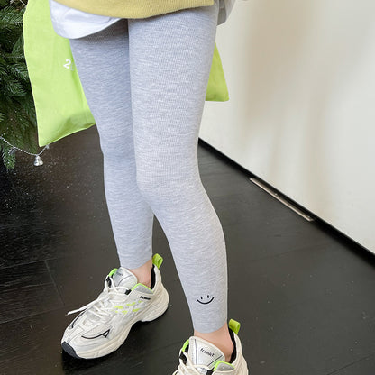 A Children's ribbed leggings