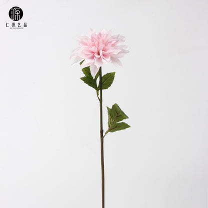 A dream color, moisturizing Dahlia PU simulated flower, wedding home decoration fake flower hotel photography flower arrangement