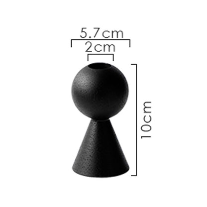 A home decoration candlestick ornament