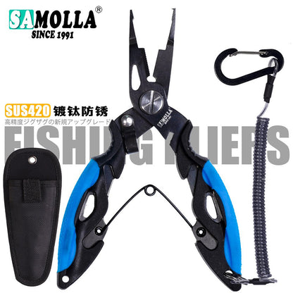 A Mini Fishing Pliers – Stainless Steel Head with Key Ring